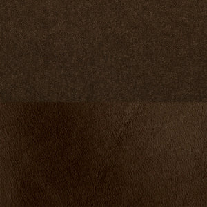 Performance Velvet Bark with Nubuck Leather Espresso
