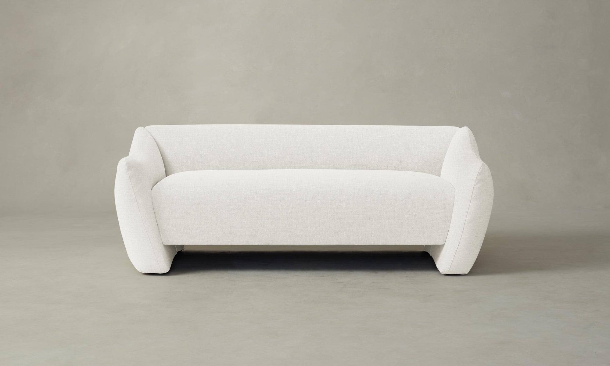 The Bond Settee - Performance Woven Chenille Lace
