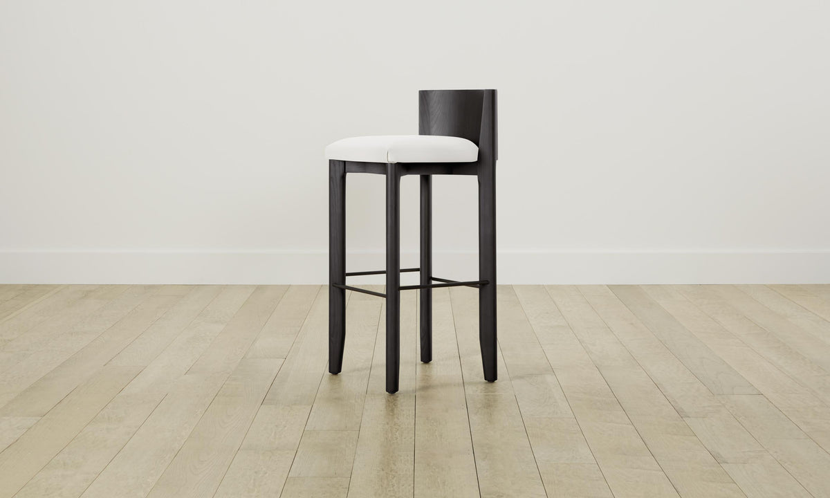 The Delancey Bar & Counter Stool - Performance Woven Chenille Lace