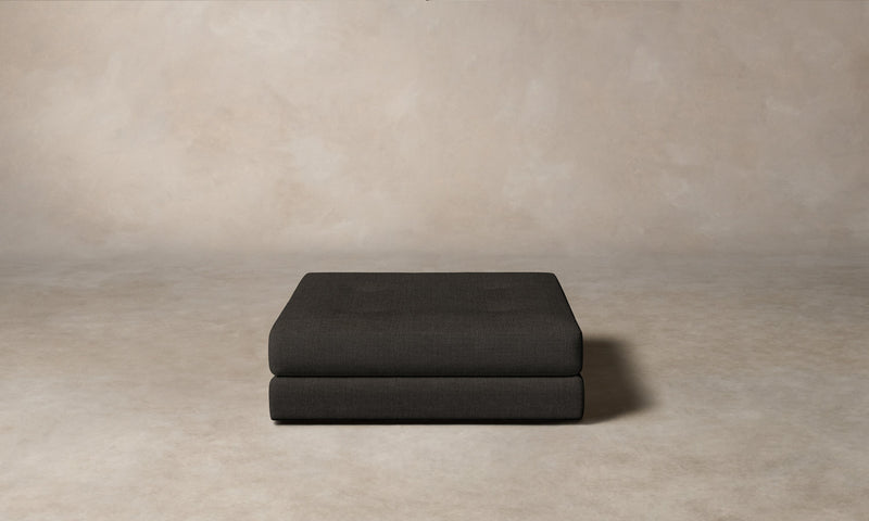 The Forma Ottoman - Performance Textural Weave Root