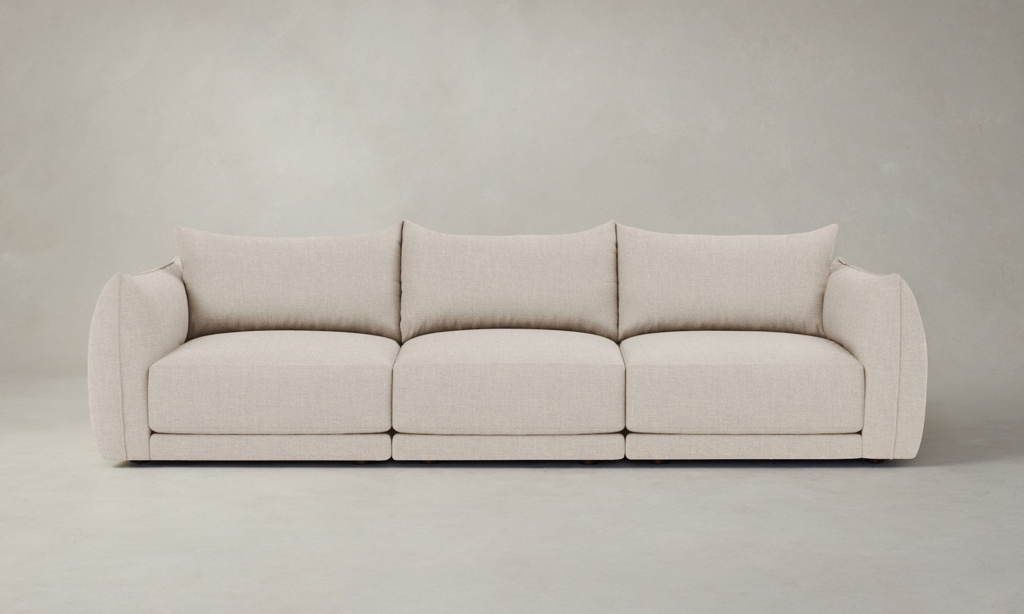 The Jones Modular Sofa - Heritage Belgian Linen Summit