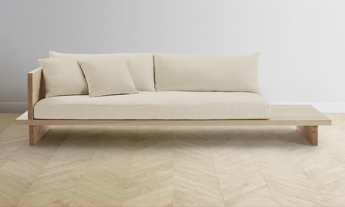 The Muir Sofa - Performance Linen Weave Prairie