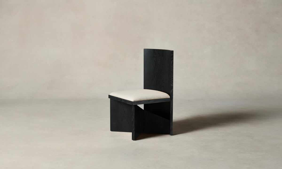 The Venice Chair - Heritage Belgian Linen Alder