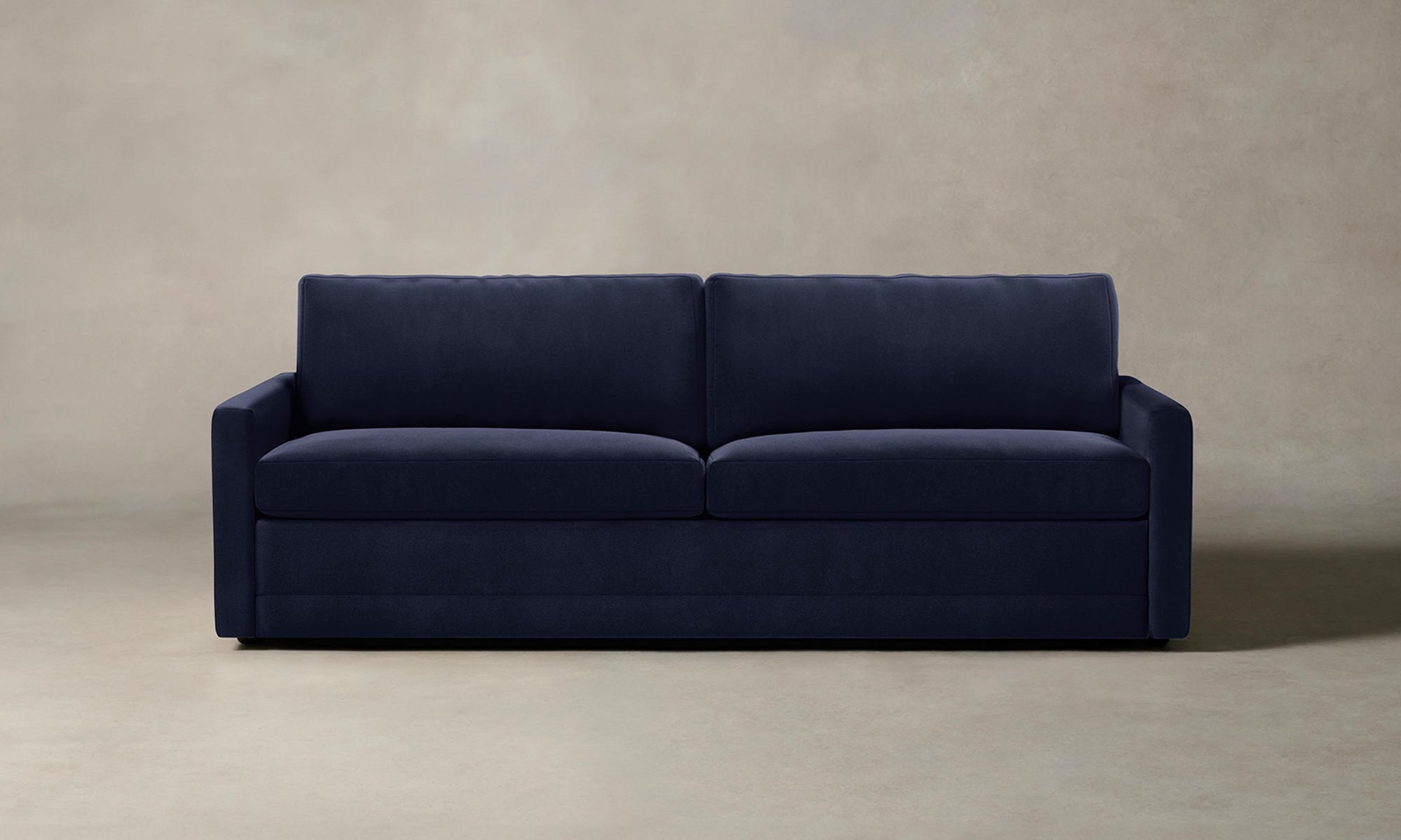 The Warren Sleeper Sofa - Performance Velvet Midnight